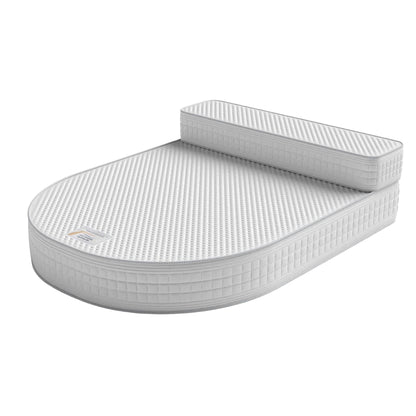 Cool Gel: Two-Piece Island + Bolster Caravan Mattress