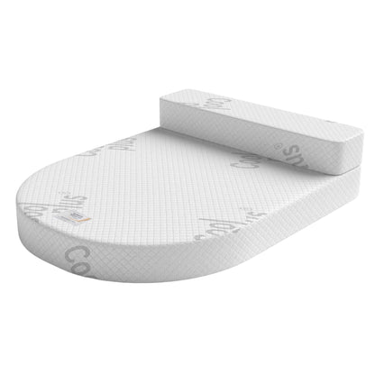 Cool Gel: Two-Piece Island + Bolster Caravan Mattress