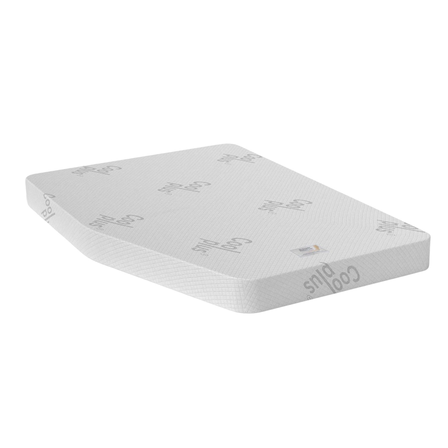 Cool Gel: Left Curved Cut Corners Caravan Mattress