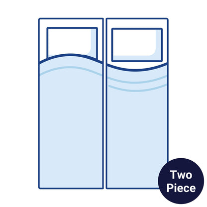 Pocket Cool Gel: Rectangular Centre Split Caravan Mattress