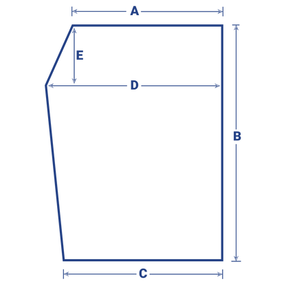 Hybrid Pocket CoolSense Mattress: Left 2-Angled Cuts