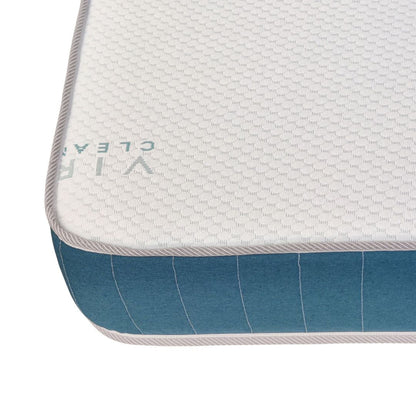 Viroclean® Memory Foam Mattress: Island Zip Foot-End Bolster